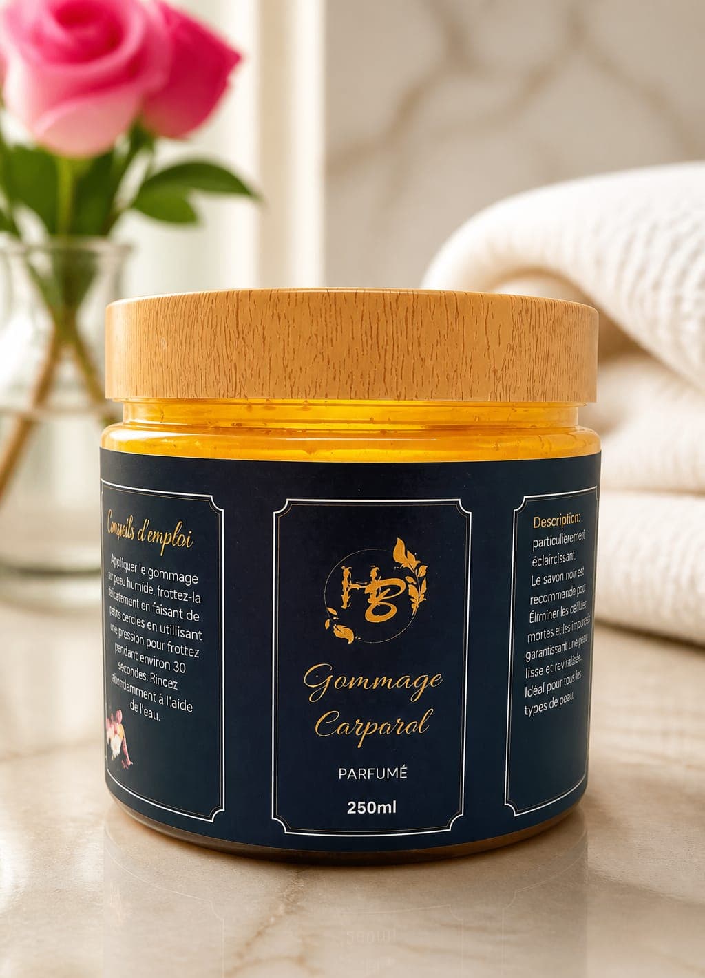 Gommage corporel